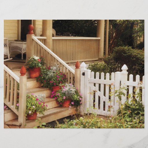 Porch - My Grandmother's Garden Full Color Flyer