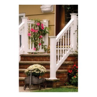 Porch - Suburban Paradise print