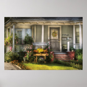 Porch - The house of an Angel Posters