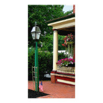 Porch with Hanging Baskets Photo Cards