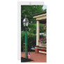 Porch with Hanging Baskets Personalized Rack Card