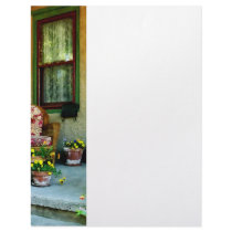 Porch With Padded Chair Custom Letterhead