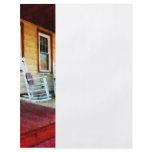 Porch With Red, White and Blue Railing flyers