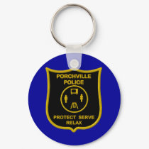 Porchville Police keychains
