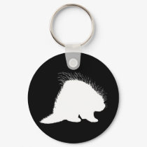 Porcupine keychains