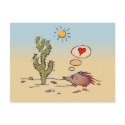 Porcupine Love postcards by holiday_tshirts Porcupine Love postcards