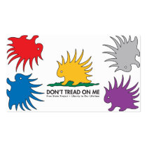 Porcupine PinWheel standard size BC business cards