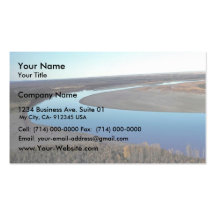 Porcupine River Business Card Template
