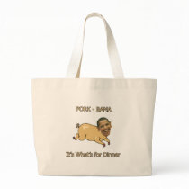 PORK-BAMA It's What's for Dinner Tote Bag