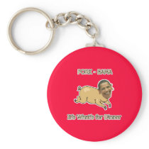 PORK-BAMA It's What's for Dinner Keychain