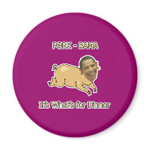 PORK-BAMA It's What's for Dinner Refrigerator Magnet