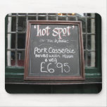 Pork Casserole sign in London pub mousepads