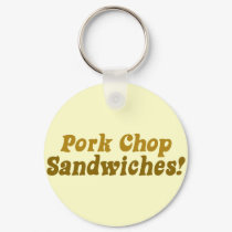 Pork Chop Sandwiches! keychains by BoogieMonst Pork Chop Sandwiches! keychains