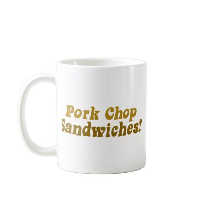Pork Chop Sandwiches! Coffee Mug by BoogieMonst