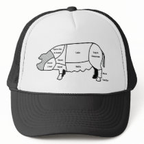 Pork Diagram Trucker Hat