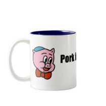 Pork is Kosher 2-Tone Mug mugs