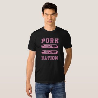 Pork Nation - Funny Bacon Shirts for Men