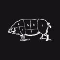 Pork (PIG) Butchers Chart - Bacon shirt