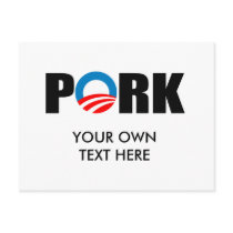 PORK POST CARD
