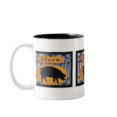 Pork Sign Coffee Mug by klocke