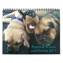 Porkchop & Sami and Friends 2011 Calendar