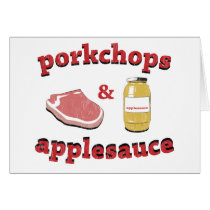 porkchops & applesauce cards