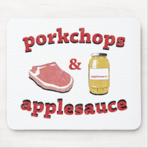 porkchops & applesauce mousepads