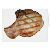 Porkchops Are Delicious cards by fatkidsontheloose Porkchops Are Delicious cards