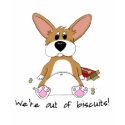 Porky Corgi Child's Ringer T-Shirt