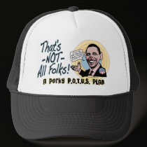 Porky POTUS Anti-Obama Gear hats