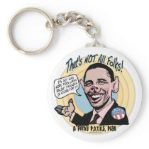 Porky POTUS Anti-Obama Gear Keychain