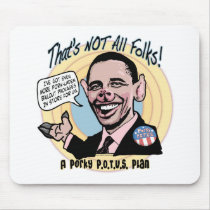 Porky POTUS Anti-Obama Gear mousepads