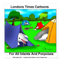 Porpoise Pun Funny Poster