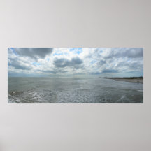 Port Aransas: A View From The Pier Poster