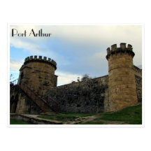 port arthur guard towers postcards