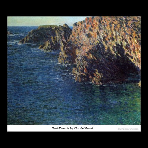 Port-Domois by Claude Monet Poster