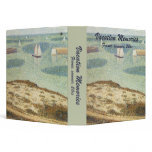 Port-en-Bessin, Entrance to the Harbor by Seurat 3 Ring Binders