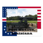 Port Hudson State Park Siege Cannon Display Postcards