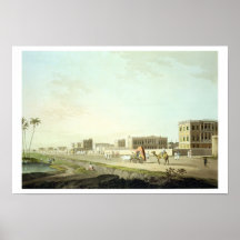 Port of Cheringhee, Calcutta, plate 32 from 'Orien Print