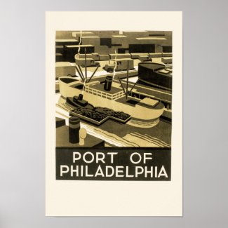 Port of Philadelphia print