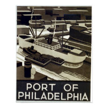 Port of Philadelphia posters by eyecandy Port of Philadelphia posters