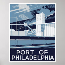 Port of Philadelphia Print