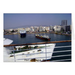 Port of Piraeus, Athens Greeting Card