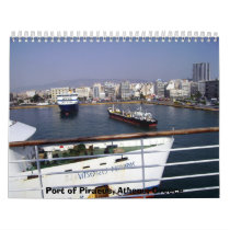 Port of Piraeus, Athens, Greece Calendar