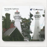 Port Sanilac Lighthouse - Michigan mousepads