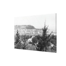 Port Townsend, WA View Main Barracks Fort Warden Stretched Canvas Prints