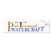 Port Townsend Watercraft decal Bumper Sticker