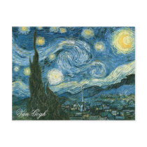 PORTABLE ART: STARRY NIGHT postcards by gerrysart PORTABLE ART: STARRY NIGHT postcards