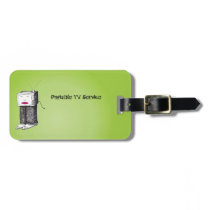 Portable TV Service Bag Tags