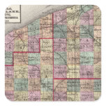 Portage and Trumbull Counties Square Stickers